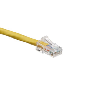 Cat 6 UTP Patch Cord 1 ft Yellow 6D460-1Y