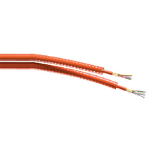 Indoor/Outdoor Distribution Series Ultra Fox 6 Fiber PVC Multimode Interlocking Armor 900µm Tight Buffer Aqua Riser Cable DX006DALT9QRI2