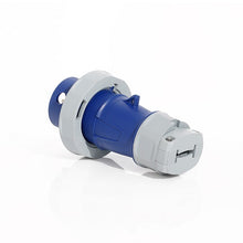 30 Amp 250V LEV Series IEC Pin & Sleeve Plug Blue 330P6WLEV