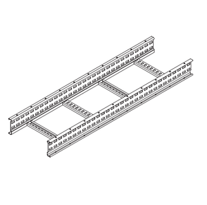 100mm X 600mm Medium Duty Ladder System Hot Dipped Galvanised LSL100/600HDG3