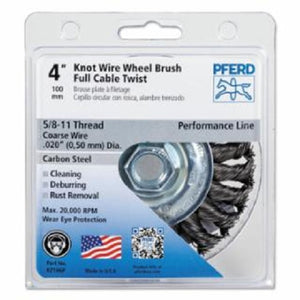 Carbon Steel Full Cable Twist Knot Wheel 419-82166P