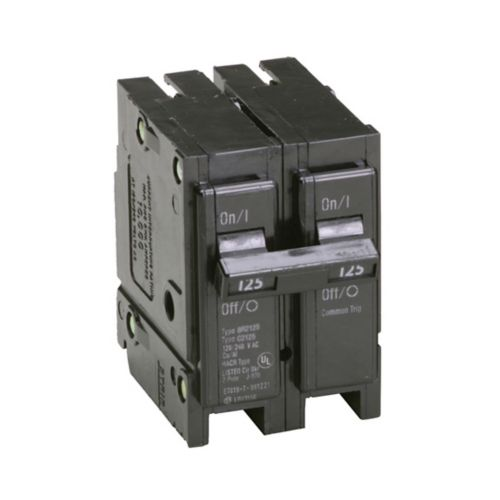 125A Two Pole 120/240V BR Thermal Magnetic Circuit Breaker BR2125