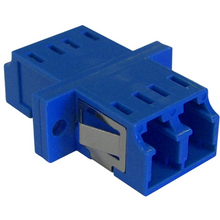 LC/UPC Duplex Single Mode Fiber Optic Adapter Blue FB10-5039-LCU