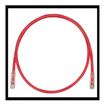 24 AWG Cat 6 UTP Copper 4M Patch Cord Red UTPSP4MRDY