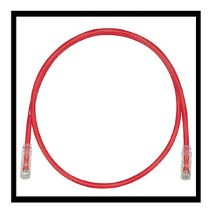 24 AWG Cat 6 UTP Copper 4M Patch Cord Red UTPSP4MRDY