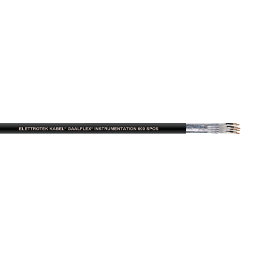 Gaalflex Stranded Bare Copper Al Tape XLPE PVC Instrumentation 600 SPOS Tray Cable