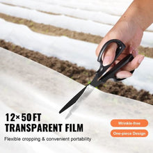 12 x 50 Inch 6 Mil Thickness Clear Greenhouse Film Polyethylene Film UV Resistant Greenhouse Plastic Sheeting Gardening YFSG1250