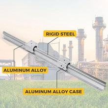 650 mm Linear Guide Rail Set  and 20 mm Slide Blocks (4 PCS) SBR20UU
