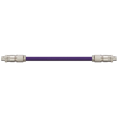 Igus CAT9531012 26 AWG 4P M12 X-Coded A/B Connector Phoenix Contact TPE Harnessed CAT6 Cable