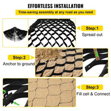 2 Inch Depth Permeable Stabilization System for DIY Patio Light Vehicle Driveway Ground Grid