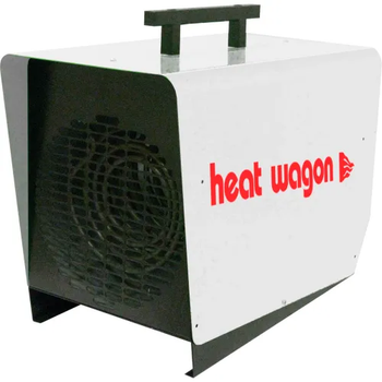 Heat Wagon Single Phase 240V, 250 CFM Electric Heater 6000 Watt Thermostat P600