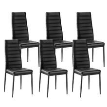 Modern Dining Room Accent Chairs for Dining Tables Space-Saving Kitchen Table Chair (Set of 6)
