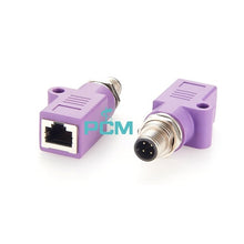 M12 D Code to RJ45 Ethernet Adapter PCM-0660