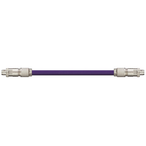 Igus CAT9431012 26 AWG 4P M12 X-Coded A/B Connector Phoenix Contact PUR Harnessed CAT6 Cable