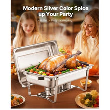 8-Qt Deep Table Pan For Catering Storage Food HZ-433 (Pack of 6)