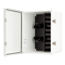 NEMA 4X Enclosure Patch and Splice Includes 1-W48S Kit (2-24 Fiber Splice Trays, Transition Trays, Mounting Hardware, Cable Management, and Port Identification) OCO48NXS