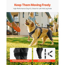 Adjustable Dog Leg Support Brace Pain Relief for Left Leg D0035