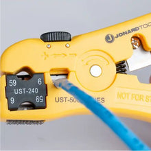 Network and Phone Cables With Stop Universal Stripper For Coax UST-540 (Pack of 2)