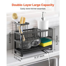 Kitchen Sink Caddy Organizer Sponge Holder for Kitchen Storage 2SH&SC001