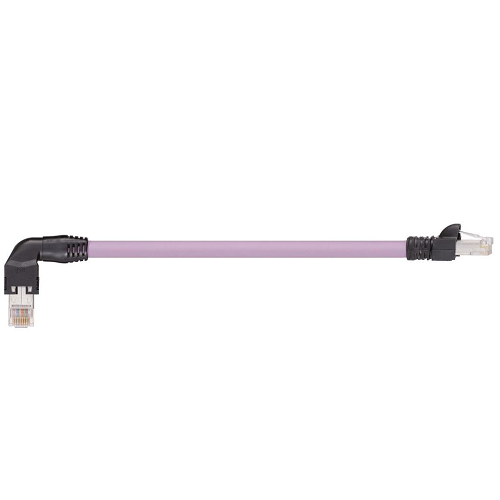 Igus RJ45 Angled L Above A / RJ45 B Connector Crossover Hirose Harness