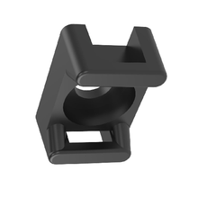 8 Hole Thread Size Nylon Screw-On Cable Tie Mount Black TM2S8-M0 (Pack of 1000)