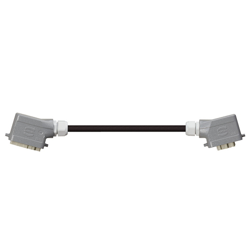 Igus MAT90489373 16 AWG 7C Han 6B Housing Pin / Socket Angled Connector Single locking lever TPE Harness Cable