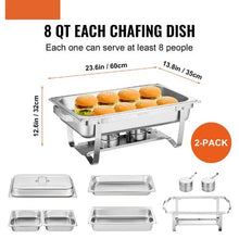 8-Qt Deep Table Pan For Catering Storage Food DT-C1012 (Pack of 2)