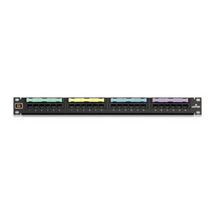 1RU 24-port Voice Grade Patch Panel 49014-J24