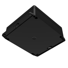 Top Black Bottom Black Enclosures 2.80 in / 70 mm Boxes And Cases RBF66P06B28B