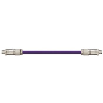 Igus M12 X-Coded A/B Connector Phoenix Contact Harnessed CAT5e Cable