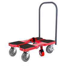 Snap-Loc Super-Duty E-Track Push Cart Red Dolly SL1800P6R