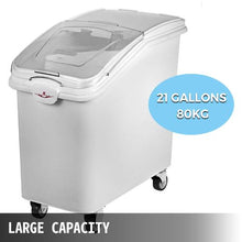 21 Gal X 2  Ingredient Storage Container For  Kitchen F21-2X (Pack of 2)