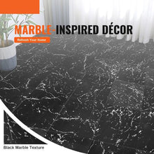 12 x 12 Self Adhesive Black Marble  for Kitchen and Living Room WB-XC613-1