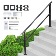 Black Outdoor for Seniors Porch Deck Handrails for Style 1
