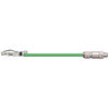 Igus CAT9461008 22 AWG 2P Telegärtner RJ45 Metal A / Binder M12 D-Coded B Connector PUR Harnessed Profinet Cable