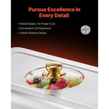 4-Qt Deep Table Pan For Catering Storage Food HZ-433P4 (Pack of 2)