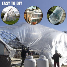 16 x 28' Ft 6 Mil Thickness Greenhouse Clear Plastic Film UV Resistant Polyethylene Film Keep Warming