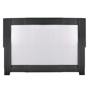 Net Contain Hot Aisle EOR Vertical Wall Steel/Polycarbonate