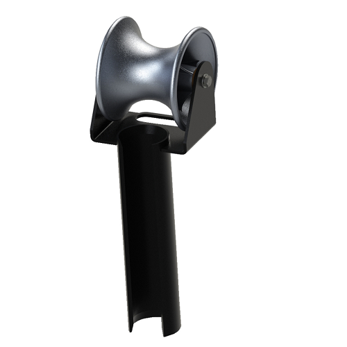 3 Inch Small Roler 2.5 Inch Mini Sheave Radius Duct Roller HDR2.5-3x3A