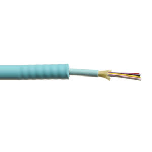 Indoor/Outdoor Distribution Series Ultra Fox 12 Fiber PVC Single Mode 900µm Tight Buffer Black Riser Cable DZ012DSLX9KR