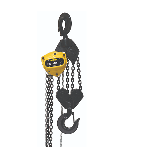 20 Feet Chain Fall With 20 Ton Chain Hoist Lift PCB2KC20