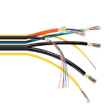 Indoor/Outdoor Distribution Series Ultra Fox 12 Fiber Low Smoke PVC Single Mode 900µm Tight Buffer Yellow Plenum Cable DZ012TSLX9YP