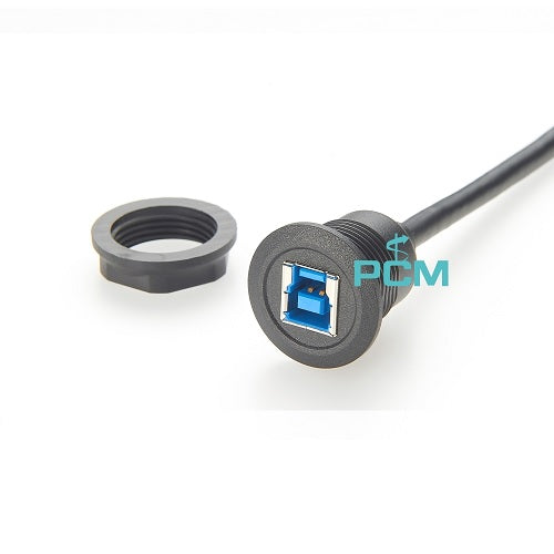 USB 3.0 Type-B Male To Female Extension Cable PCM-0714 (Pack of 300)