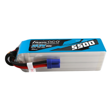 Gens Ace 5500mAh 6S1P 22.2V G-Tech Lipo Battery Pack With EC5 Plug GEA556S60E5GT