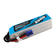 Gens Ace 5500mAh 6S1P 22.2V G-Tech Lipo Battery Pack With EC5 Plug GEA556S60E5GT