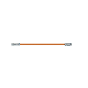 Igus MAT9120006 16/4C 16/1P Round Plug Socket A / Coupling Pin B Connector PUR Lenze EWLMxxxZM-015C Servo Cable