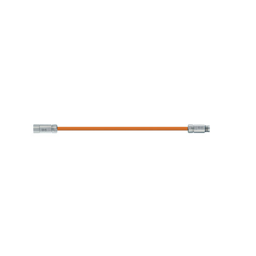 Igus MAT9451103 16/4C 16/1P Round Plug Socket A / Coupling Pin B Connector PVC Lenze EWLMxxxZM-015C Servo Cable