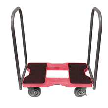 Snap-Loc Super-Duty E-Track Push Cart Red Dolly SL1800P6R