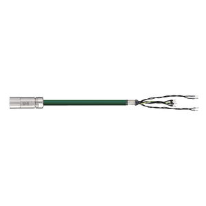 Igus MAT9430002 16/4C 18/2P Round Plug Socket A / Open End B Connector PVC Stöber 1-Motor-1.5 mm² Servo Cable