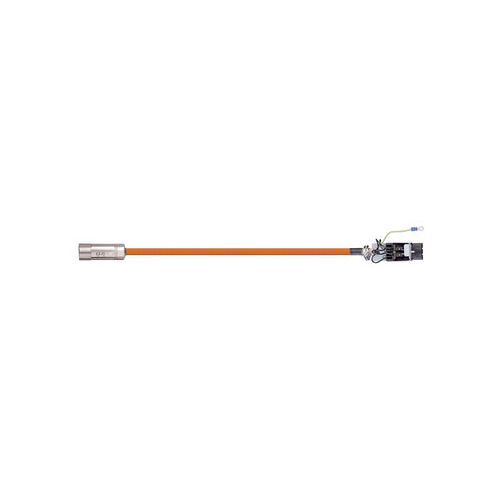 Igus MAT9461562 16 AWG 4C Round Plug Socket A / Booksize Plug B Connector PVC Siemens 6FX_002-5CS21 Power Cable